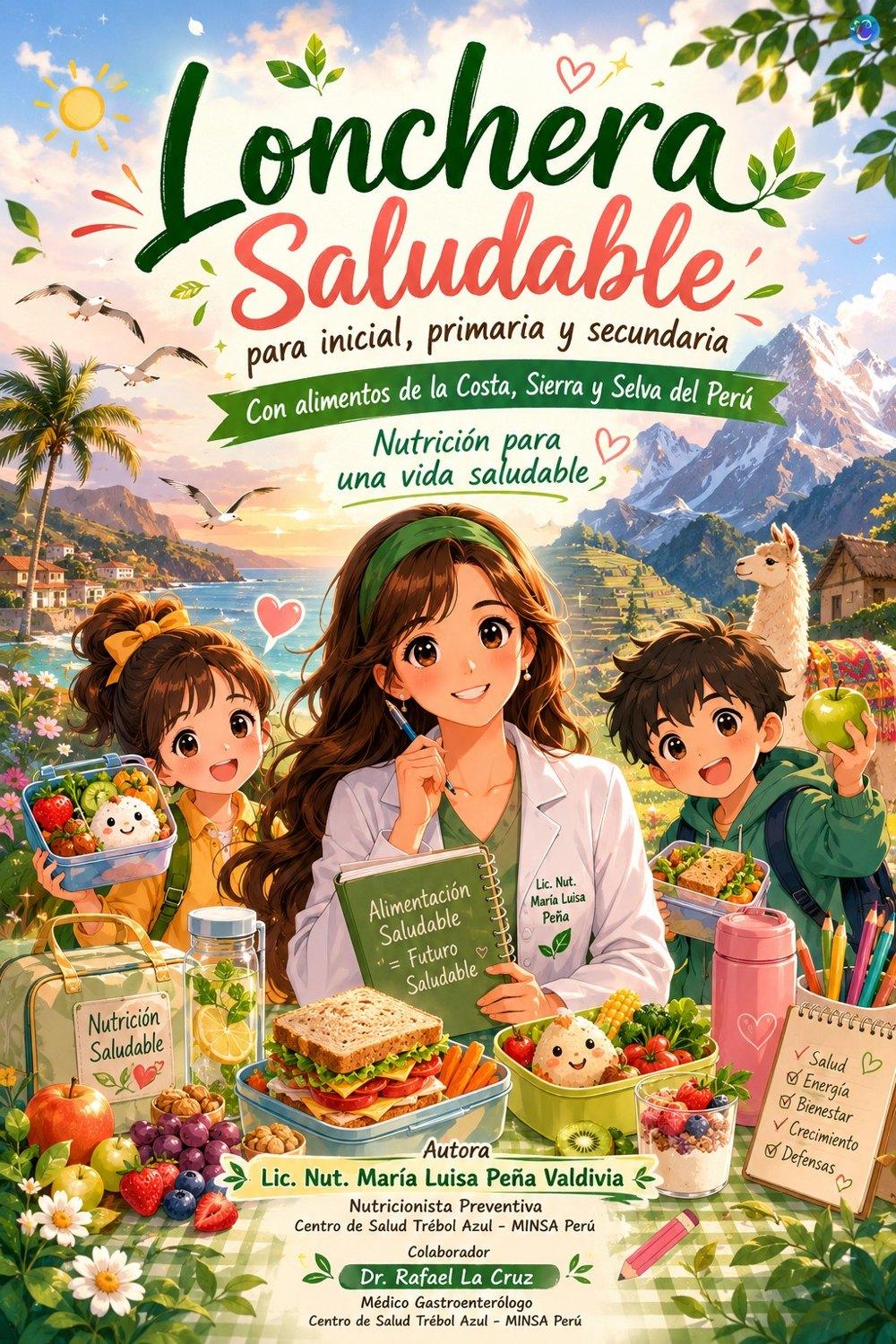Libro Loncheras Saludables - Lic. María Luisa